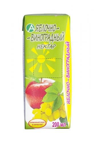 фото упаковки Нектар Яблочно-виноградный