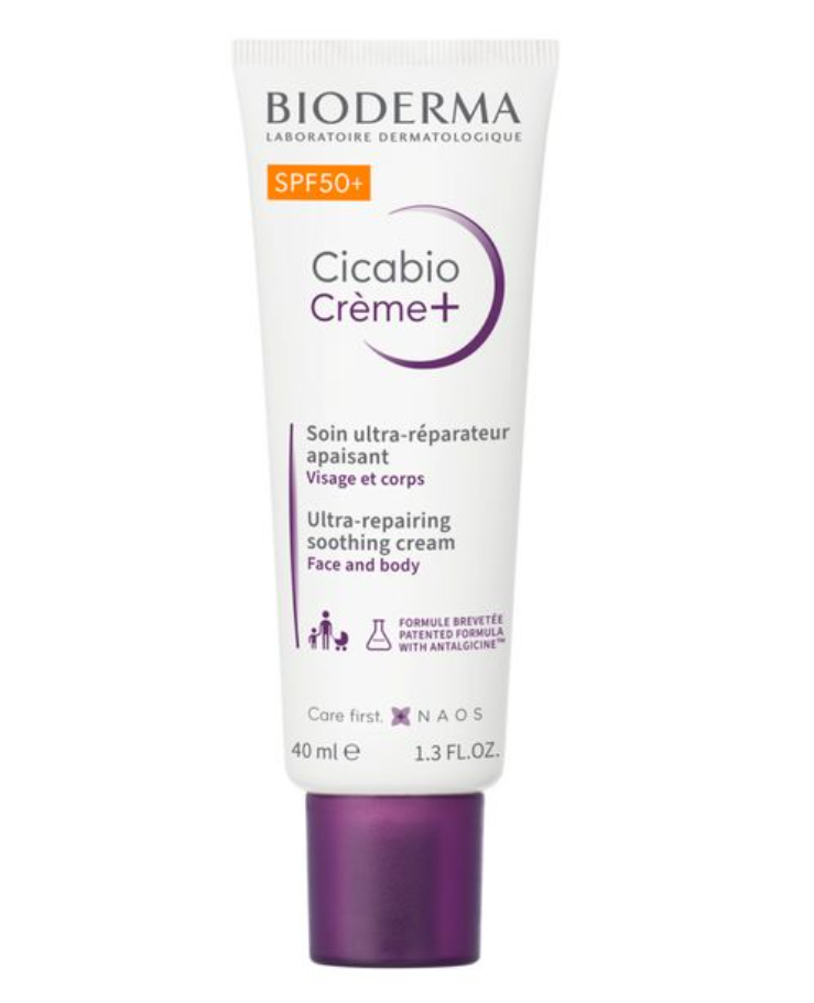 фото упаковки Bioderma Cicabio+ Крем восстанавливающий