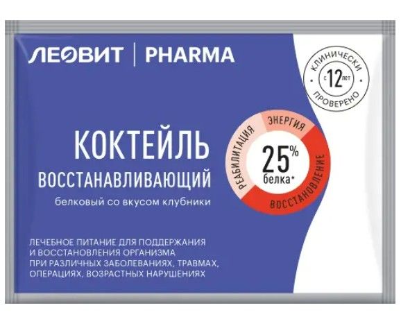 фото упаковки Леовит Pharma Коктейль белковый восстанавливающий