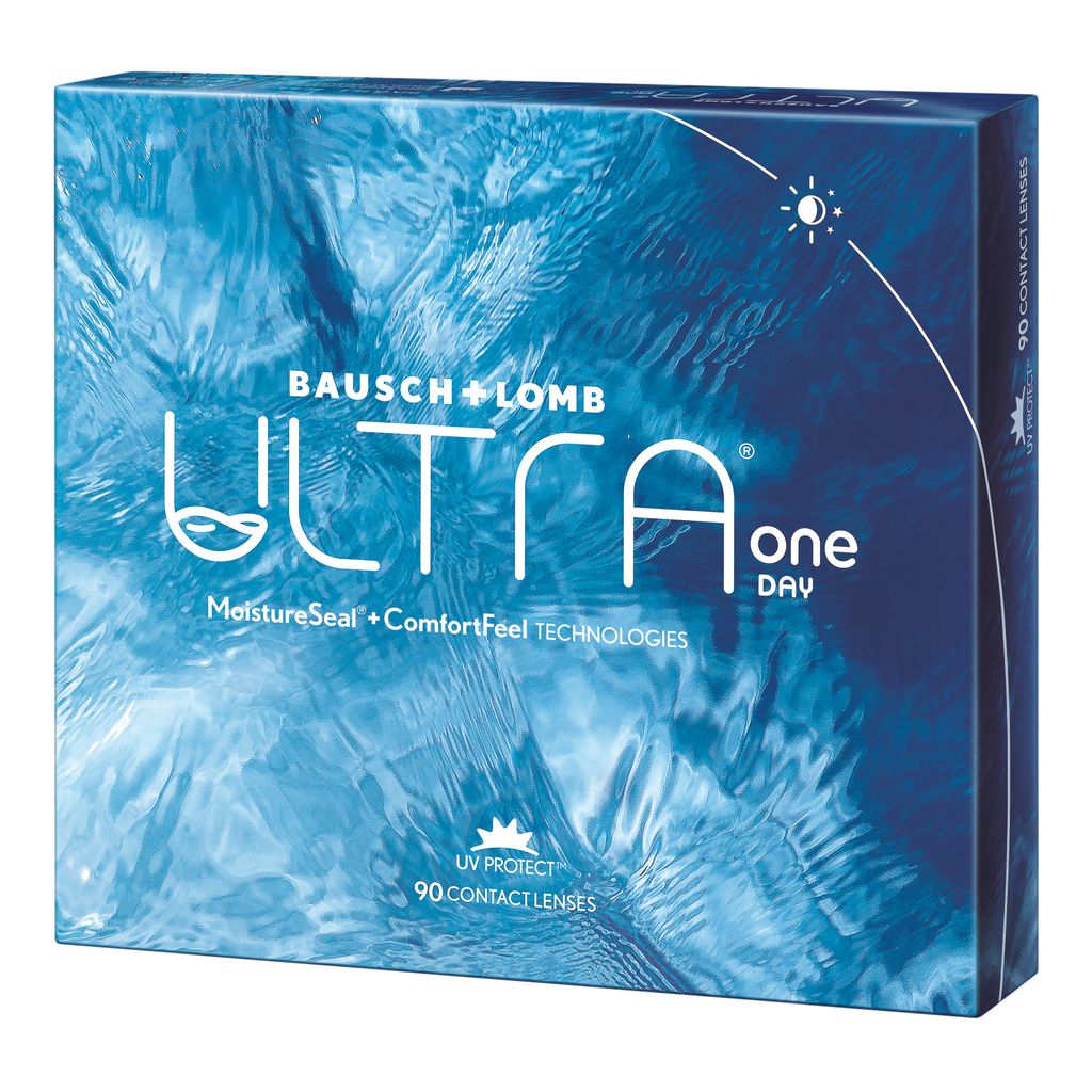 Ultra One Day Мягкие контактные линзы, -1.50, 8.6, 90 шт.