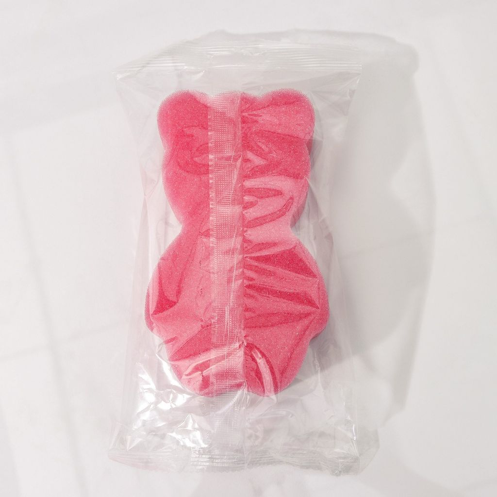 фото упаковки Губка для тела детская Мишка цвета микс