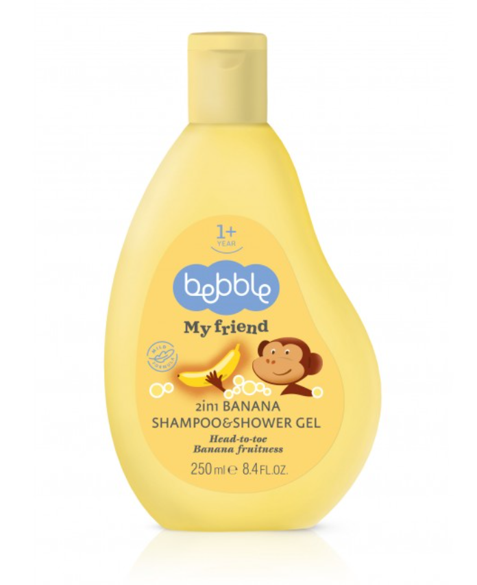 фото упаковки Bebble Шампунь-гель детский 2 в 1 от 1 года