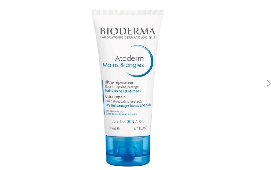фото упаковки Bioderma Atoderm Восстанавливающий крем для рук