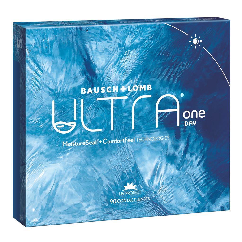 Ultra One Day Мягкие контактные линзы, -1.50, 8.6, 90 шт.