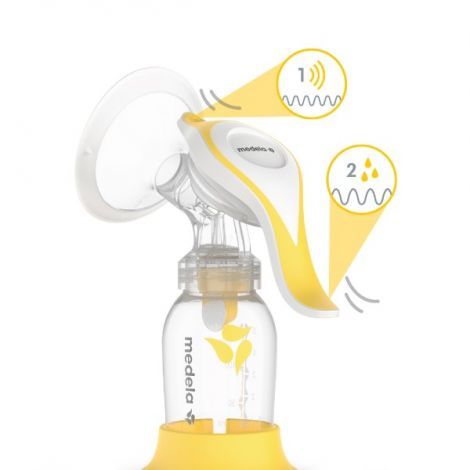 Medela Harmony Молокоотсос ручной, без соски, 1 шт.