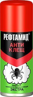 Рефтамид Таежный аэрозоль антиклещ, аэрозоль для наружного применения, 100 мл, 1 шт.
