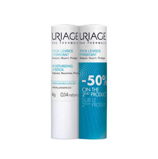 Uriage Eau Thermale Набор Стик для губ, бальзам для губ, увлажняющий, 4 г, 2 шт.