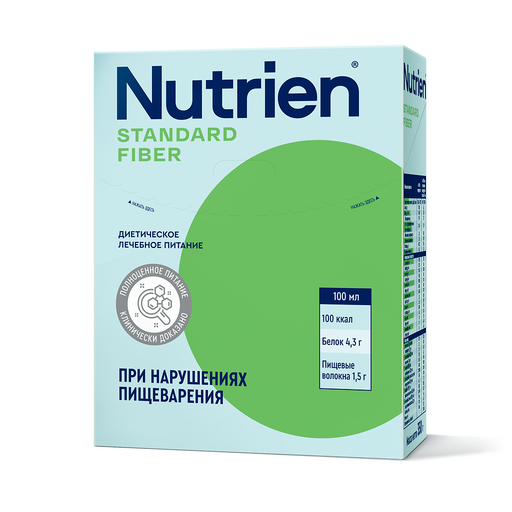 Nutrien Standard Fiber, смесь сухая, с нейтральным вкусом, 350 г, 1 шт.