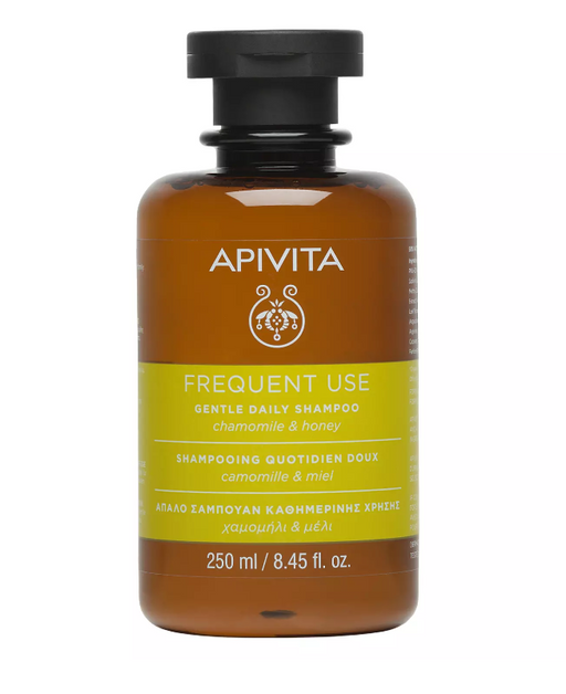Apivita Шампунь мягкий для частого использования, шампунь, с ромашкой и мёдом, 250 мл, 1 шт.