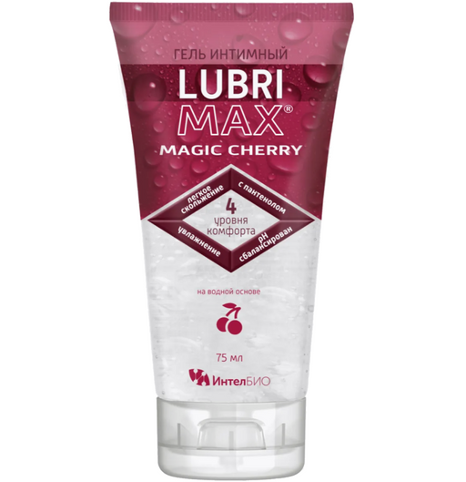 Lubrimax Magic Cherry гель-смазка интимный, 75 мл, 1 шт.