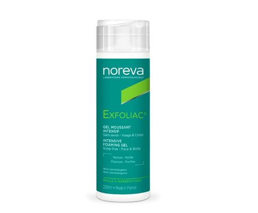 Noreva Exfoliac Очищающий пенящийся гель, гель для умывания, 200 мл, 1 шт.