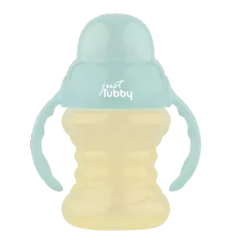 Lubby Поильник-Непроливайка мягкий силиконовый носик, для детей с 6 месяцев, 150 мл, 1 шт.